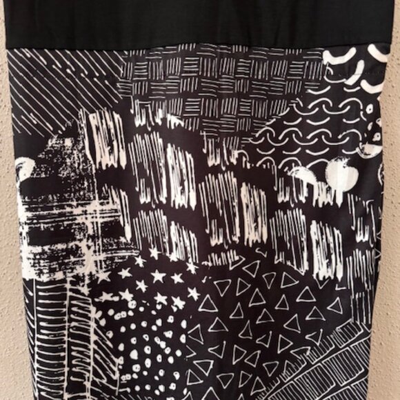 Vestido Negro Boho–Casual (comfortable dress with black top) - Picture 6 of 8